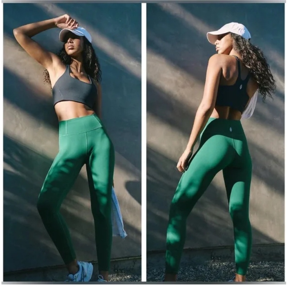 Free people movement never better leggings Heritage Green Leggings XS never worn